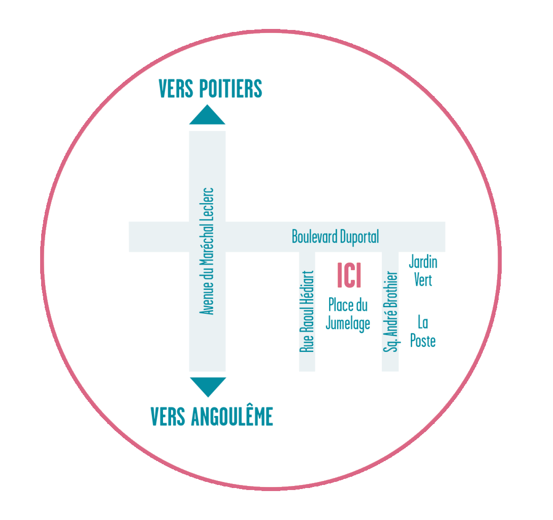 Plan de situation de La Canopée